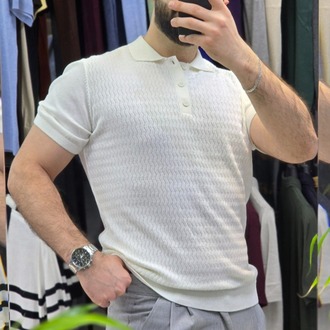 Erkek Polo Yaka Triko Tişört – Şık ve Modern Stil | T3DU26233