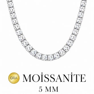 5 MM Moissanite Gra Sertifika
