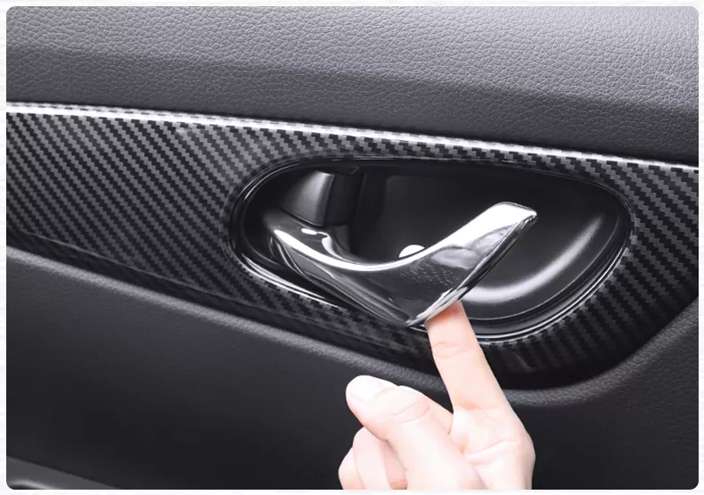 2014-2020 Qashqai Karbon Fiber Kapı iç kaplama