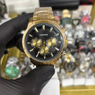 Gold Black Erkek Kol Saati