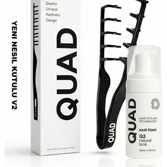 QUAD Q3 Köpük Wax – Mucizevi Tarak