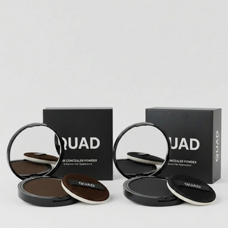 QUAD 2'Lİ Hair Concealer Powder – Saç Dolgunlaştırıcı Kapatıcı Pudra