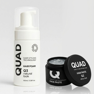QUAD Gloss & Volume Duo – Parlak ve Hacimli Şekillendirme Seti (Q2-Q3)