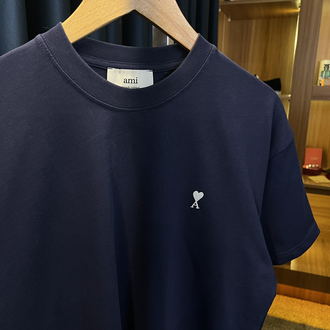 Ami Paris T-Shirt Lacivert