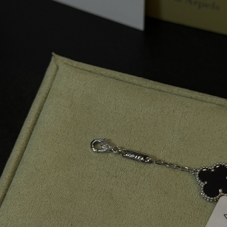 Van Cleef Siyah Gümüş