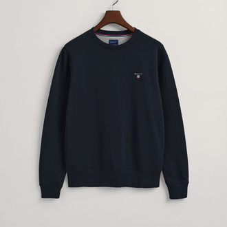 Gant Lacivert %100 Cotton Premium Sweatshirt
