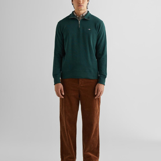 Gant Yeşil Original Fabric Premium Sweatshirt