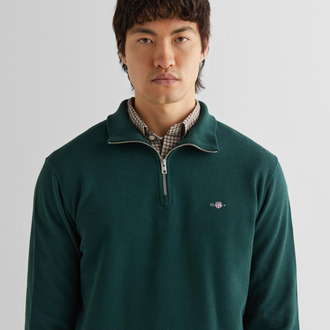 Gant Yeşil Original Fabric Premium Sweatshirt
