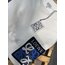 Loewe Göğüs Örgü Logo Baskılı T-Shirt