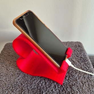 KALP FİGÜR TELEFON STANDI