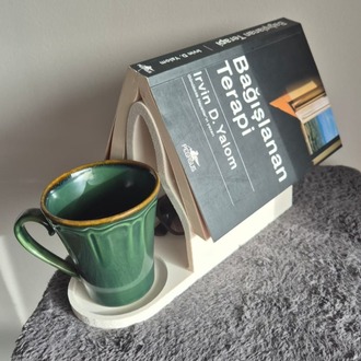 Beyaz - Kitap Standı & Kitap Tutucu 3D Baskı 