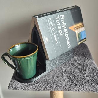 Siyah - Kitap Standı & Kitap Tutucu 3D Baskı 