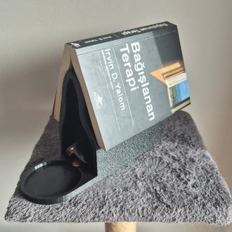 Siyah - Kitap Standı & Kitap Tutucu 3D Baskı 