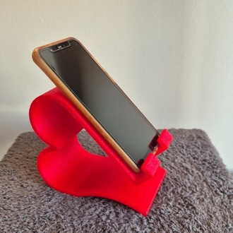 KALP FİGÜR TELEFON STANDI