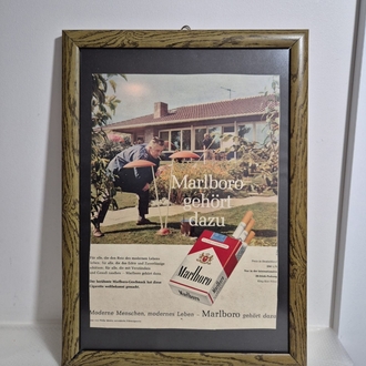 MARLBORO 1961 REKLAM TABLOSU
