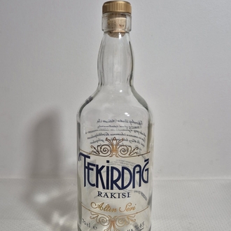 TEKİRDAĞ RAKISI ALTIN SERİ BOŞ ŞİŞESİ - 70 cl