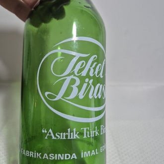 TEKEL BİRASI VINTAGE BOŞ ŞİŞESİ (kapaksız)