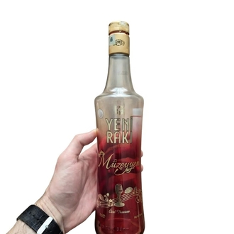 YENİ RAKI MÜZEYYEN ÖZEL TASARIM BOŞ ŞİŞESİ 70 cl