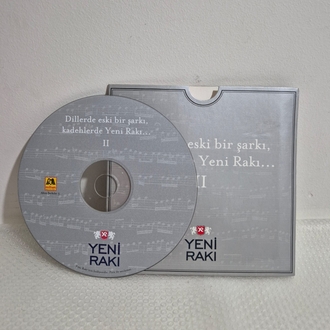 YENİ RAKI MÜZİK CD'Sİ - DİLLERDE ESKİ BİR ŞARKI, KADEHLERDE YENİ RAKI