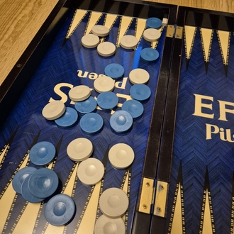 EFES PİLSEN VINTAGE AHŞAP TAVLASI