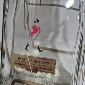 JOHNNIE WALKER RED LABEL 3 LT. SALINCAKLI BOŞ ŞİŞE 