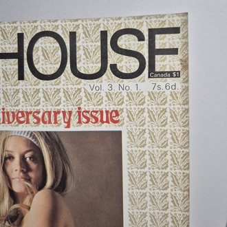 PENTHOUSE ARALIK 1967 VOL.3 NO.1 DERGİSİ