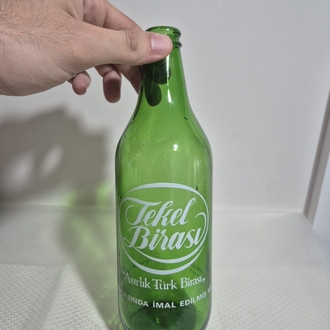 TEKEL BİRASI VINTAGE BOŞ ŞİŞESİ (kapaksız)