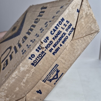 PARLIAMENT 1970'ler PAKET FORMUNDA BOŞ SİGARA KARTONU