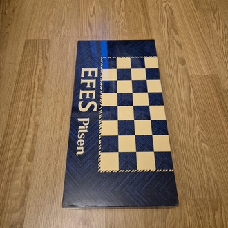 EFES PİLSEN VINTAGE AHŞAP TAVLASI