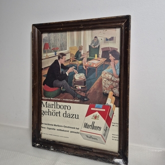 MARLBORO 1961 REKLAM TABLOSU