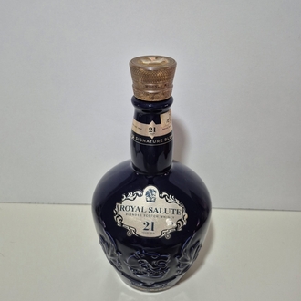 ROYAL SALUTE 21 YEARS BOŞ PORSELEN ŞİŞE 70 cl