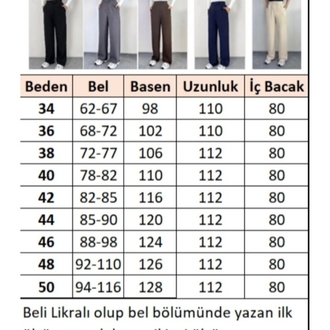 Kadın likralı çırt kapama siyah palazzo  pantolon 
