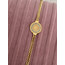 Çeyrekli Gold Bileklik|ÇELİK
