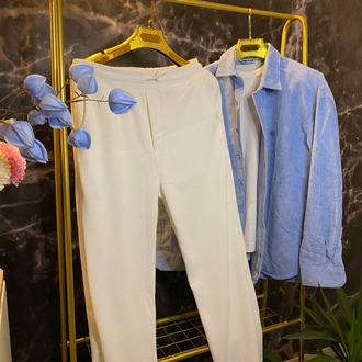FİTİLLİ BAGGY PANTALON