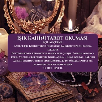 IŞIK KAHİNİ TAROT OKUMASI