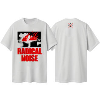 Radical Noise - Gölge Beyaz T-Shirt