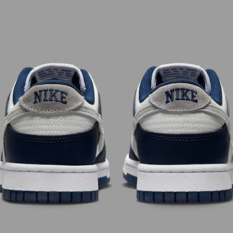 Dunk Low Summit White “ Midnight Navy “