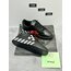 Off-White Deri Ok Tasarımlı Sneaker – Siyah