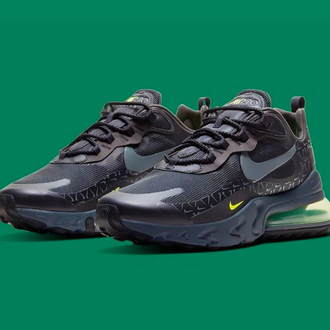 NİKE 270 REACT BLACK GREEN