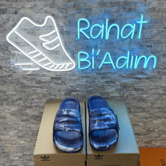 Adidas Adilette 22 – Lacivert/Beyaz