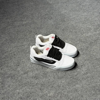 VANS KNU SKOOL WHITE BLACK