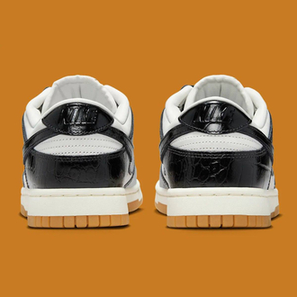 Nike Dunk Low LX Black Croc
