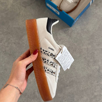 Adidas Sambae Leopard “White” 