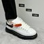 Alexander McQueen Oversized – Beyaz Siyahi 