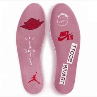 Air Jordan 1 Low Travis Scott Shy Pink