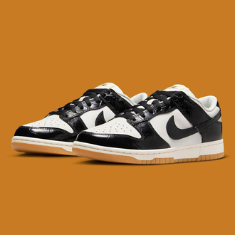 Nike Dunk Low LX Black Croc