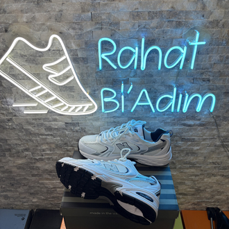 Unisex – New Balance 530 – Gümüş – %100 ithal • A kalite ürün