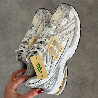 New Balance 1906R White Silver Metallic Gold 