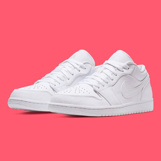 Air Jordan 1 Low “ Triple White “ (Y)