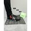 Off-White Deri Ok Tasarımlı Sneaker – Siyah